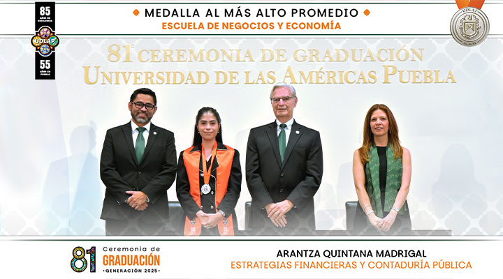 Mejores promedios Escuela de Negocios y Economía - Graduación 81