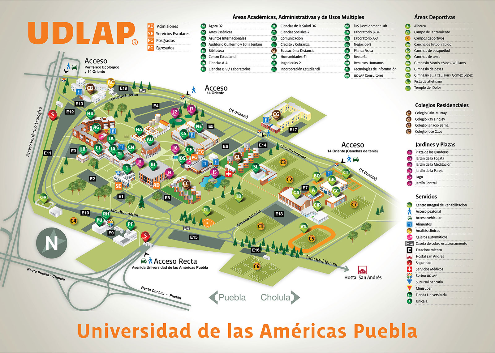 Campus map