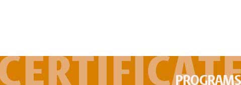 Certificate Programs